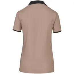 Ladies Caliber Golf Shirt Stone Back
